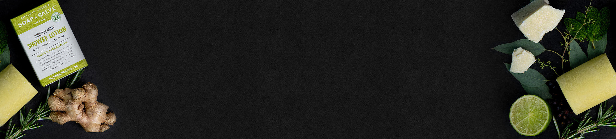 chagrin valley soap lotion bars with lime