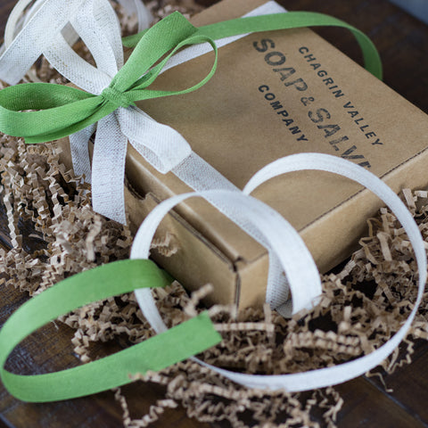 Natural Skin Care Gift in Recyclable Zero Waste Plastic-Free Packaging