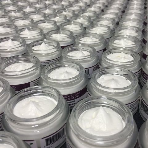 Whipped Squalane Natural Face and Eye Cream Recyclable Jars