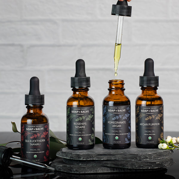 organic Facial creams and Oils