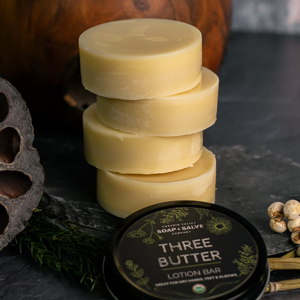 Natural Organic Dry Body Hand Feet Lotion Bars