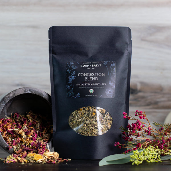 Organic Bath Tea - Congestion Blend